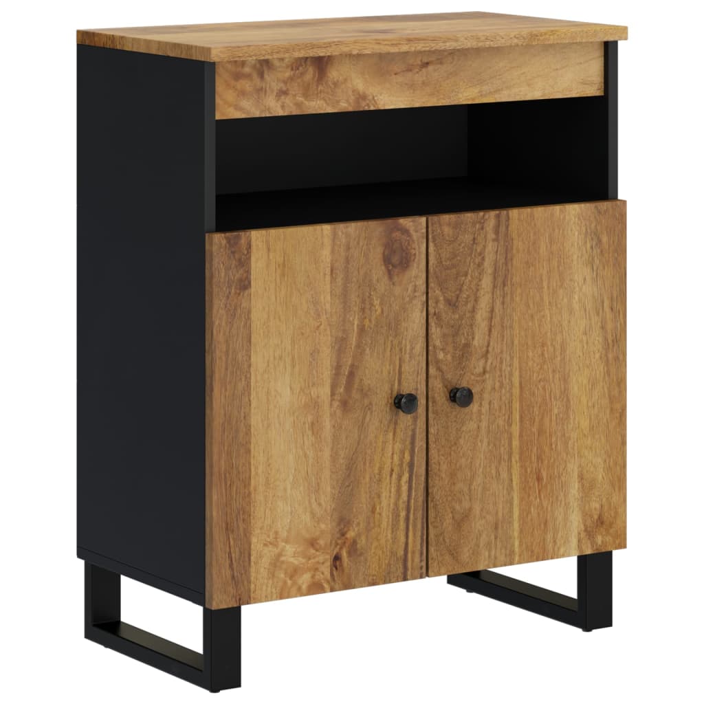 Skjenk med 2 dører 60x33x75 cm heltre mango