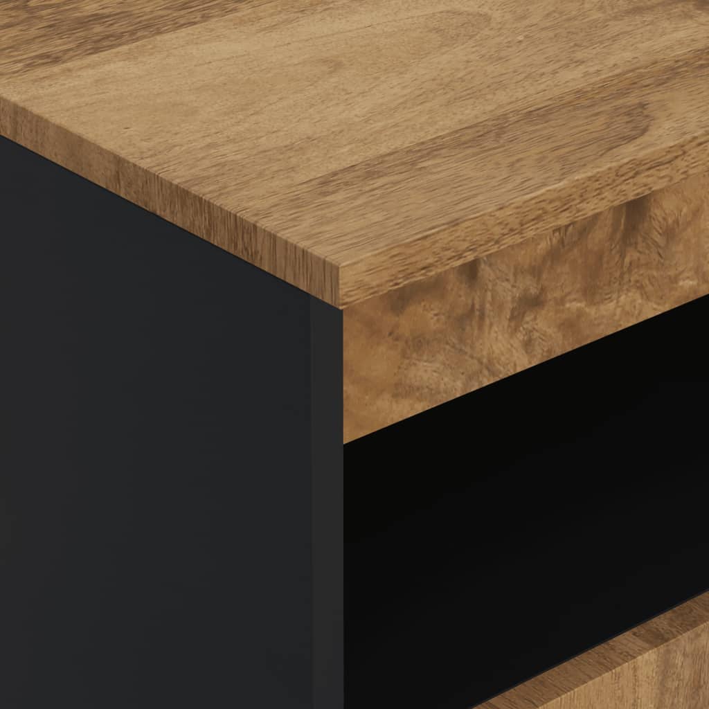 Skjenk med 2 dører 60x33x75 cm heltre mango