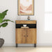 Skjenk med 2 dører 60x33x75 cm heltre mango