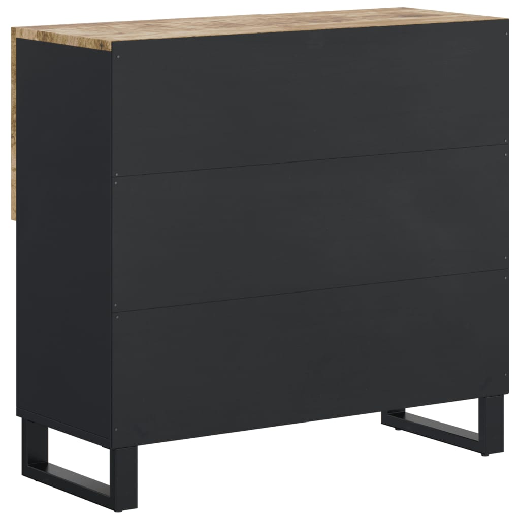 Skjenk med 2 dører 80x33x75 cm heltre mango