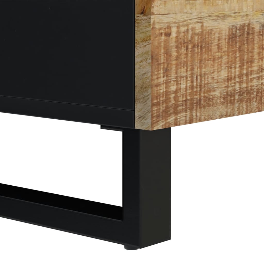 Skjenk med 2 dører 80x33x75 cm heltre mango