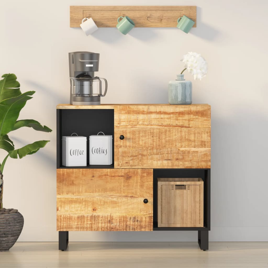 Skjenk med 2 dører 80x33x75 cm heltre mango