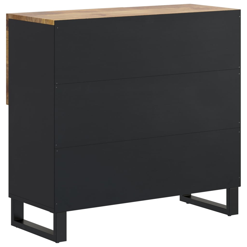 Skjenk med 2 dører 80x33x75 cm heltre mango
