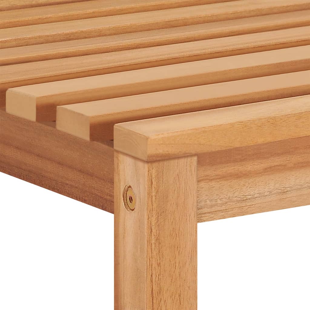 Hagespisegruppe 3 deler heltre teak vidaXL