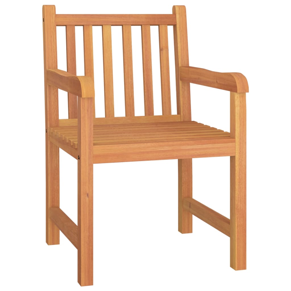 Hagespisegruppe 5 deler heltre teak vidaXL