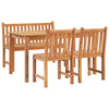 Hagespisegruppe 4 deler heltre teak