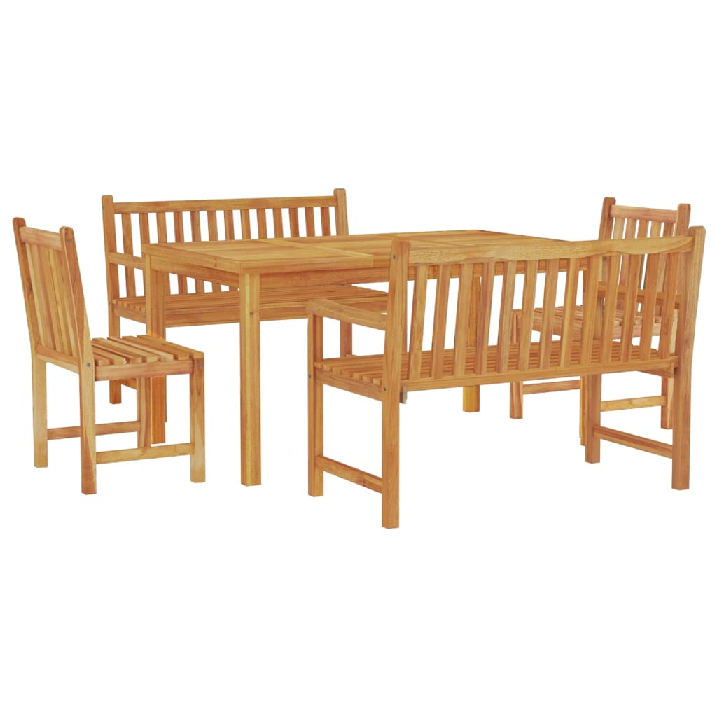 Hagespisegruppe 5 deler heltre teak