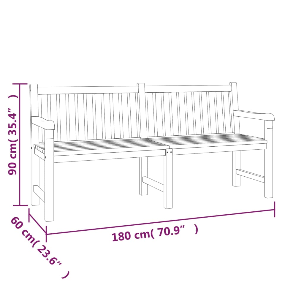 Hagespisegruppe 5 deler heltre teak