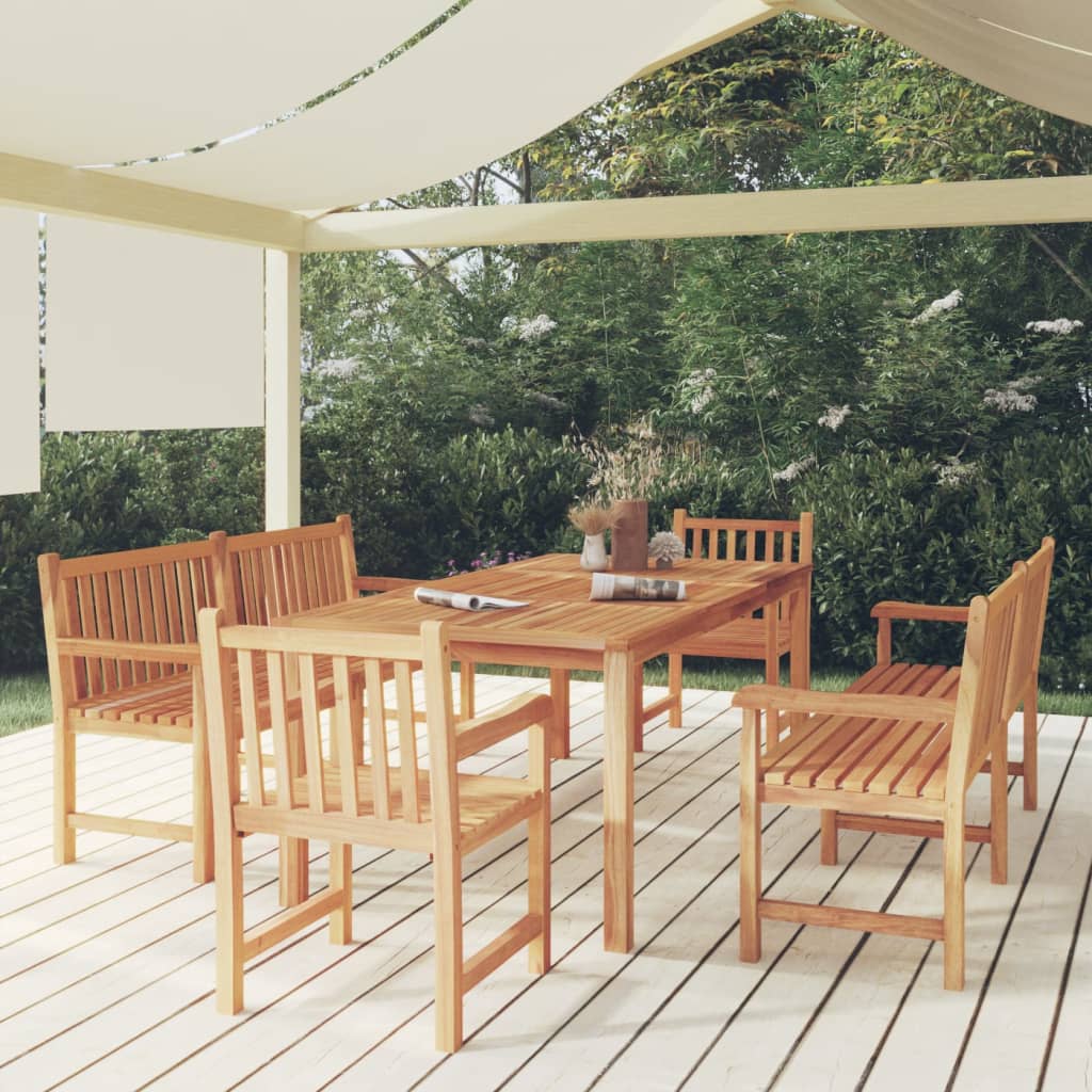 Hagespisegruppe 5 deler heltre teak