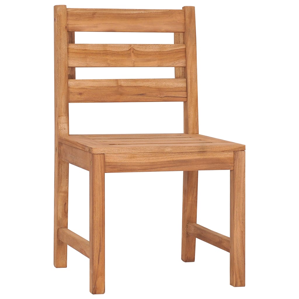 Hagestoler 4 stk heltre teak