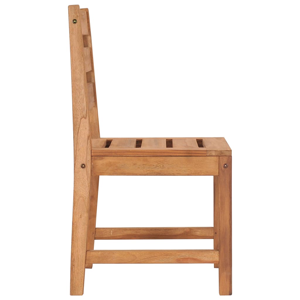Hagestoler 6 stk heltre teak