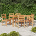 Hagestoler 6 stk heltre teak
