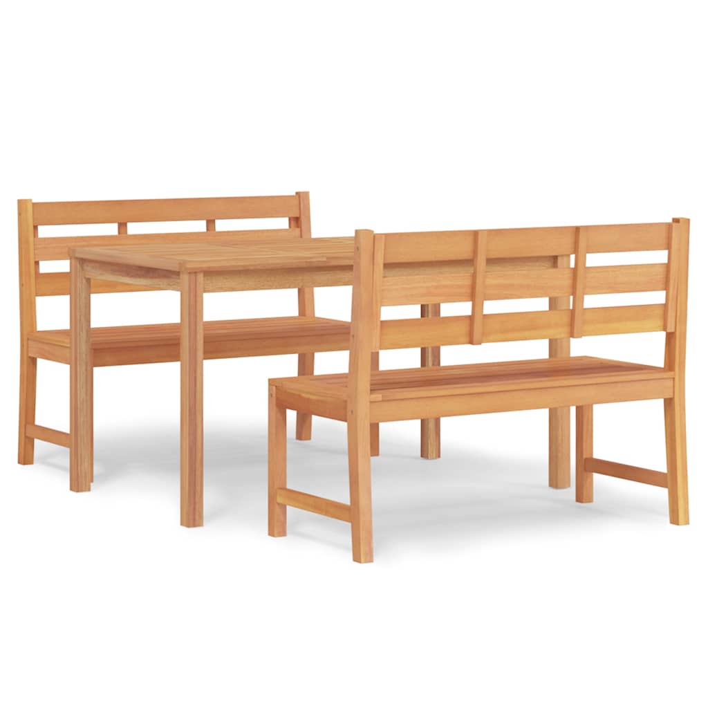 Hagespisegruppe 3 deler heltre teak