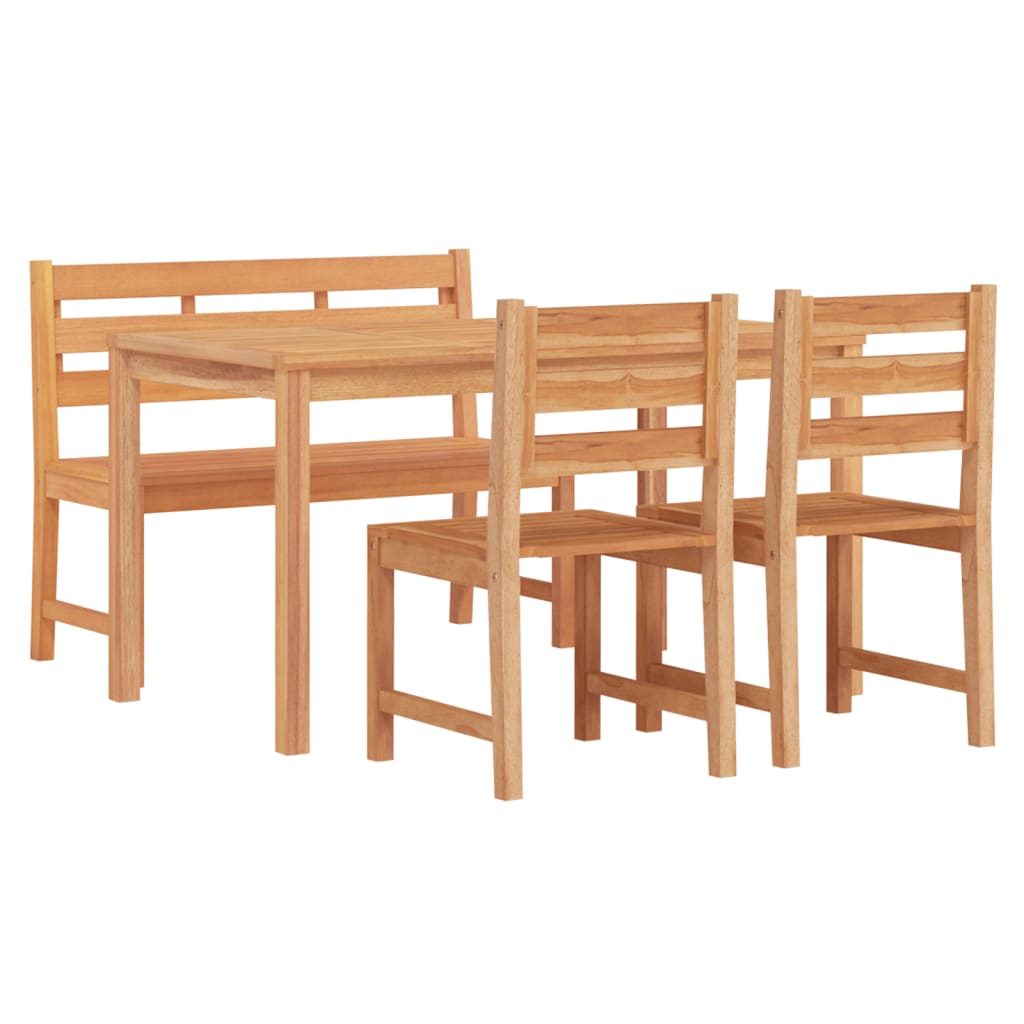 Hagespisegruppe 4 deler heltre teak