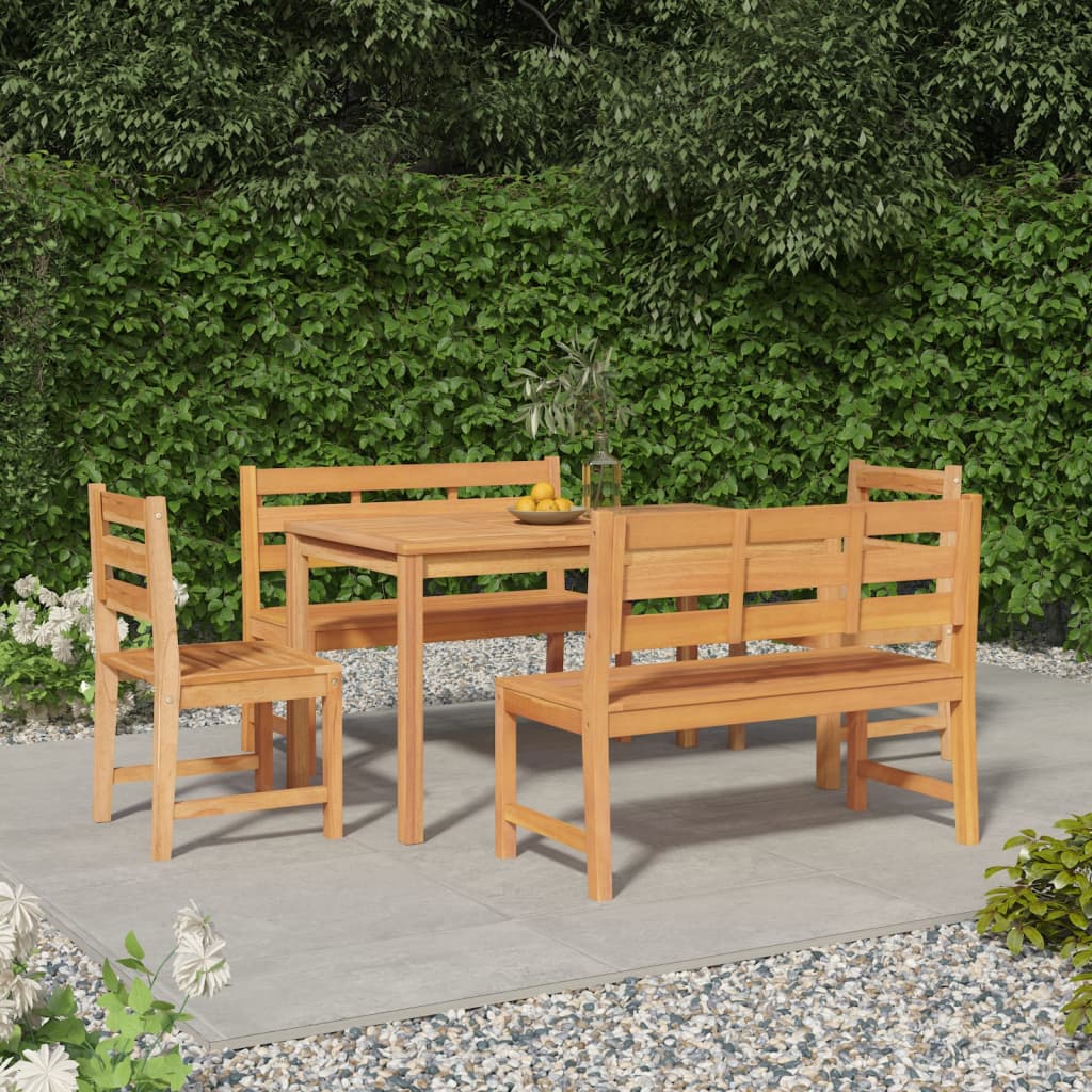 Hagespisegruppe 5 deler heltre teak