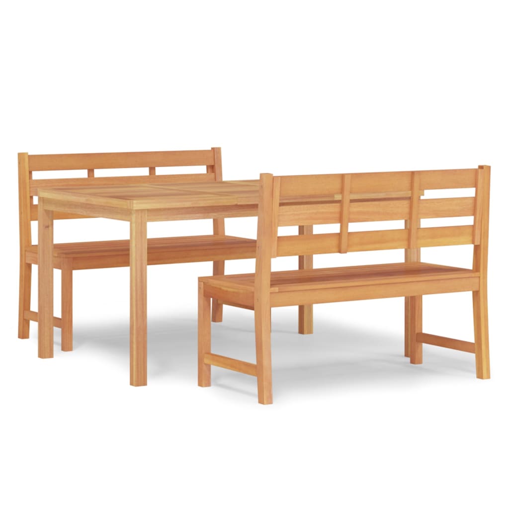 Hagespisegruppe 3 deler heltre teak