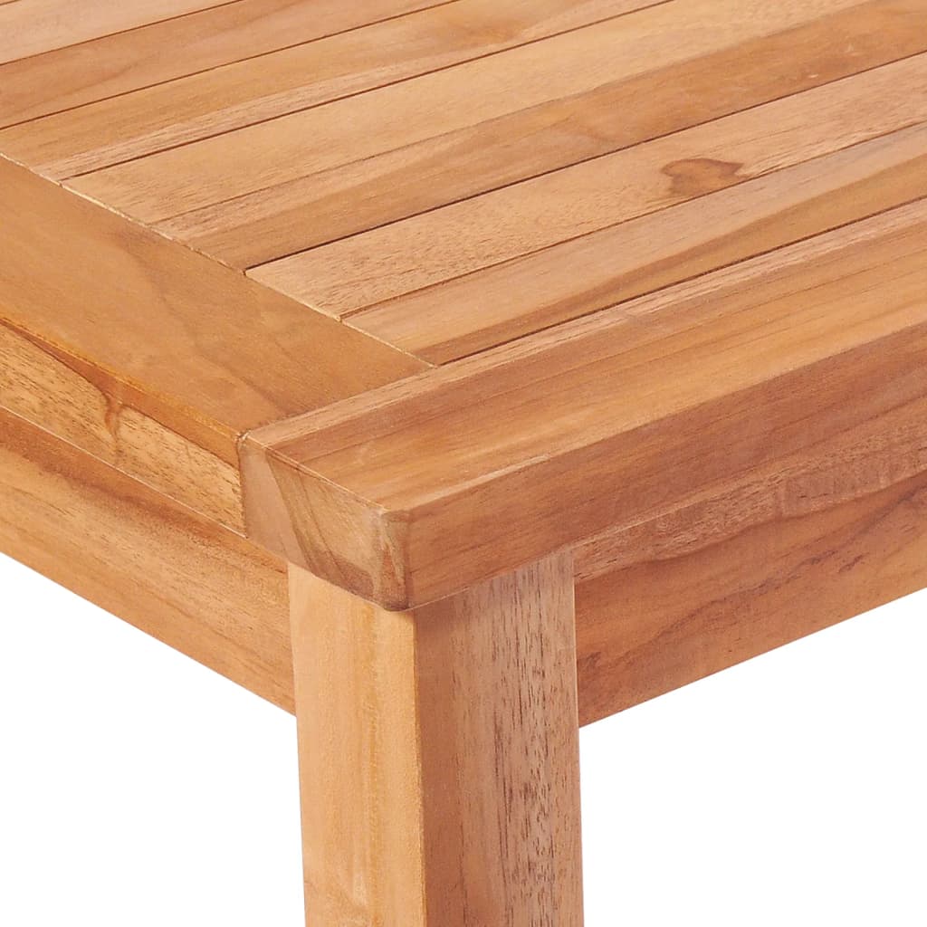 Hagespisegruppe 3 deler heltre teak vidaXL