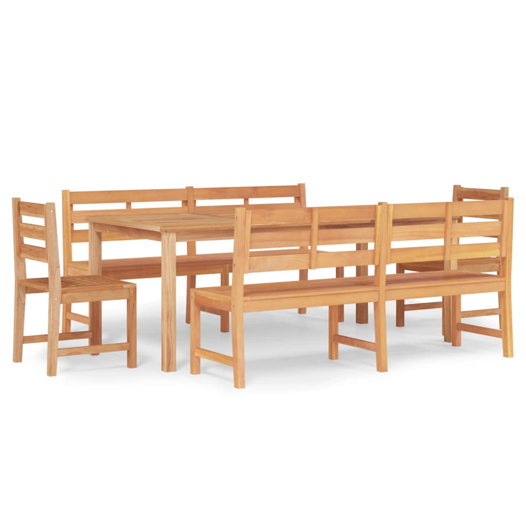 Hagespisegruppe 5 deler heltre teak