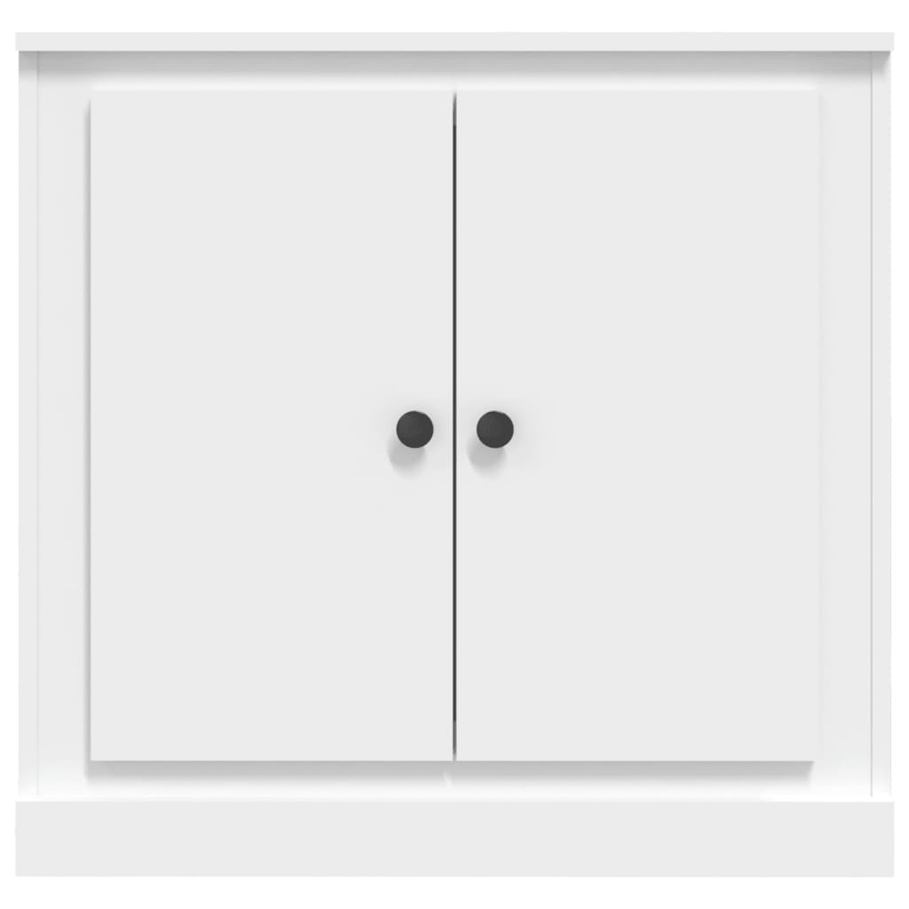 Skjenk hvit 70x35,5x67,5 cm konstruert tre