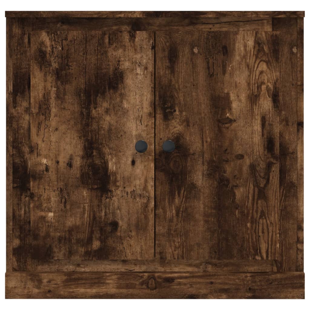 Skjenk røkt eik 70x35,5x67,5 cm konstruert tre