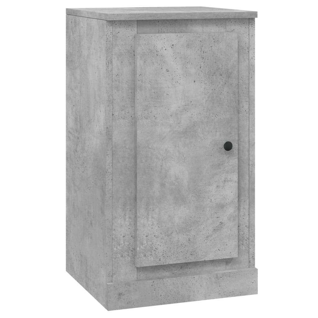 Skjenk betonggrå 37,5x35,5x67,5 cm konstruert tre