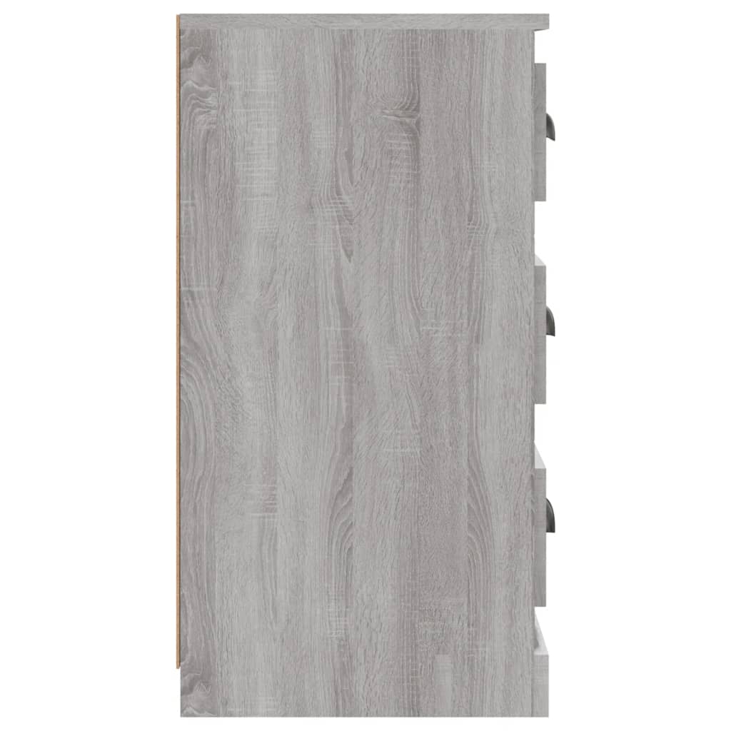 Skjenk grå sonoma 70x35,5x67,5 cm konstruert tre vidaXL
