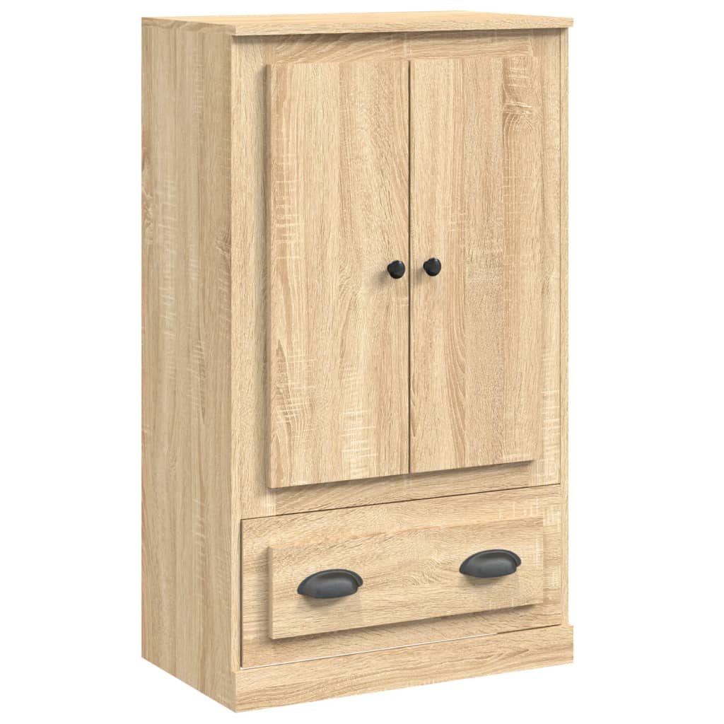 Highboard sonoma eik 60x35,5x103,5 cm konstruert tre