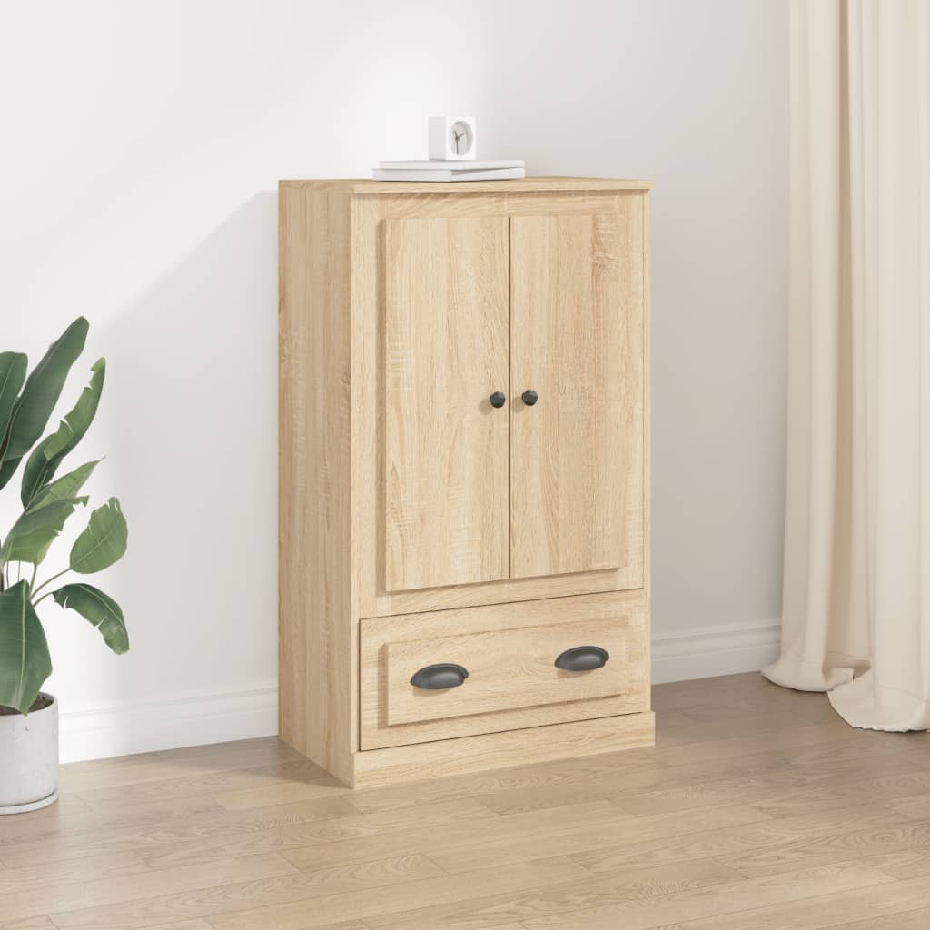 Highboard sonoma eik 60x35,5x103,5 cm konstruert tre