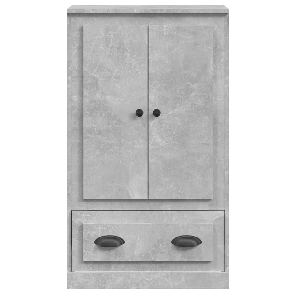Highboard betonggrå 60x35,5x103,5 cm konstruert tre