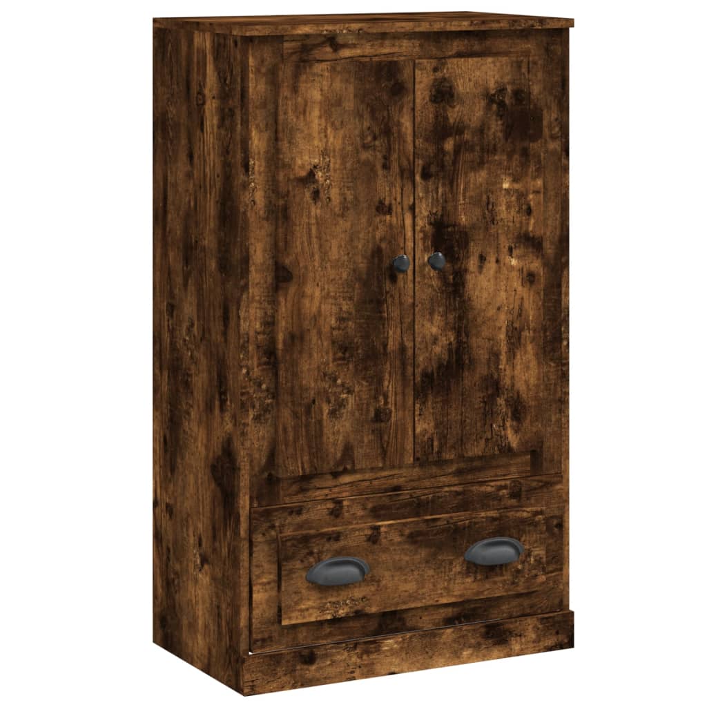 Highboard røkt eik 60x35,5x103,5 cm konstruert tre
