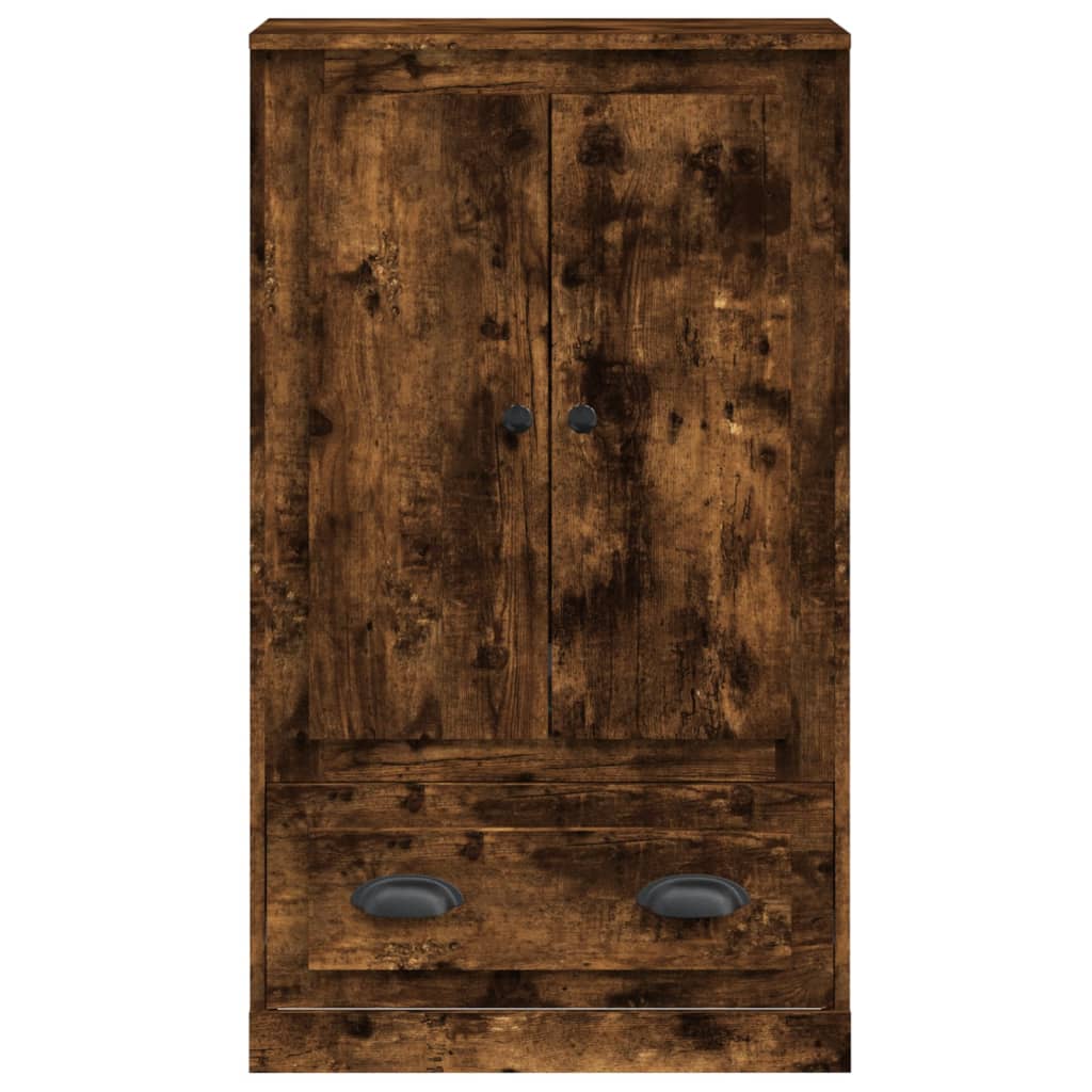 Highboard røkt eik 60x35,5x103,5 cm konstruert tre
