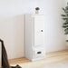 Highboard hvit 36x35,5x103,5 cm konstruert tre