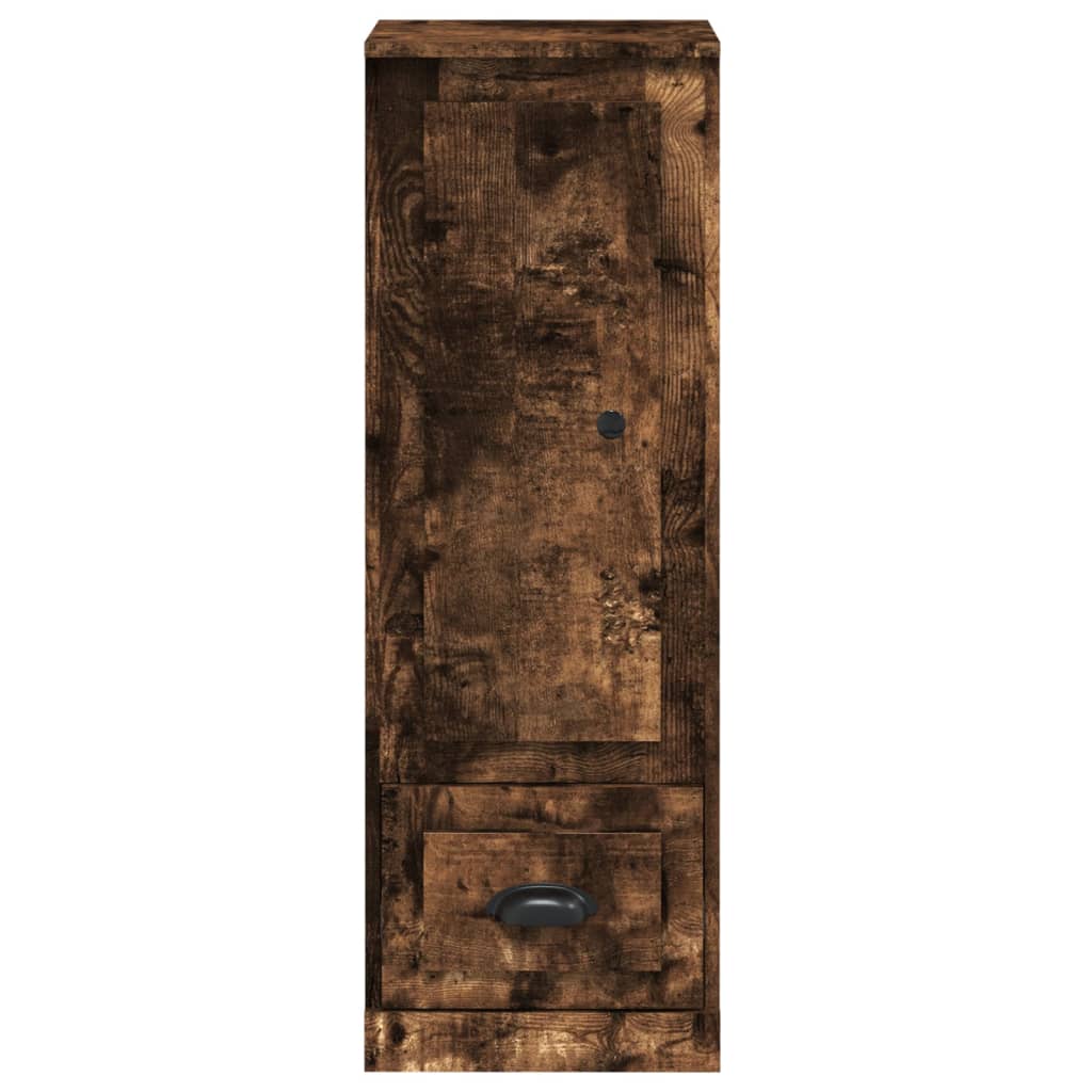 Highboard røkt eik 36x35,5x103,5 cm konstruert tre