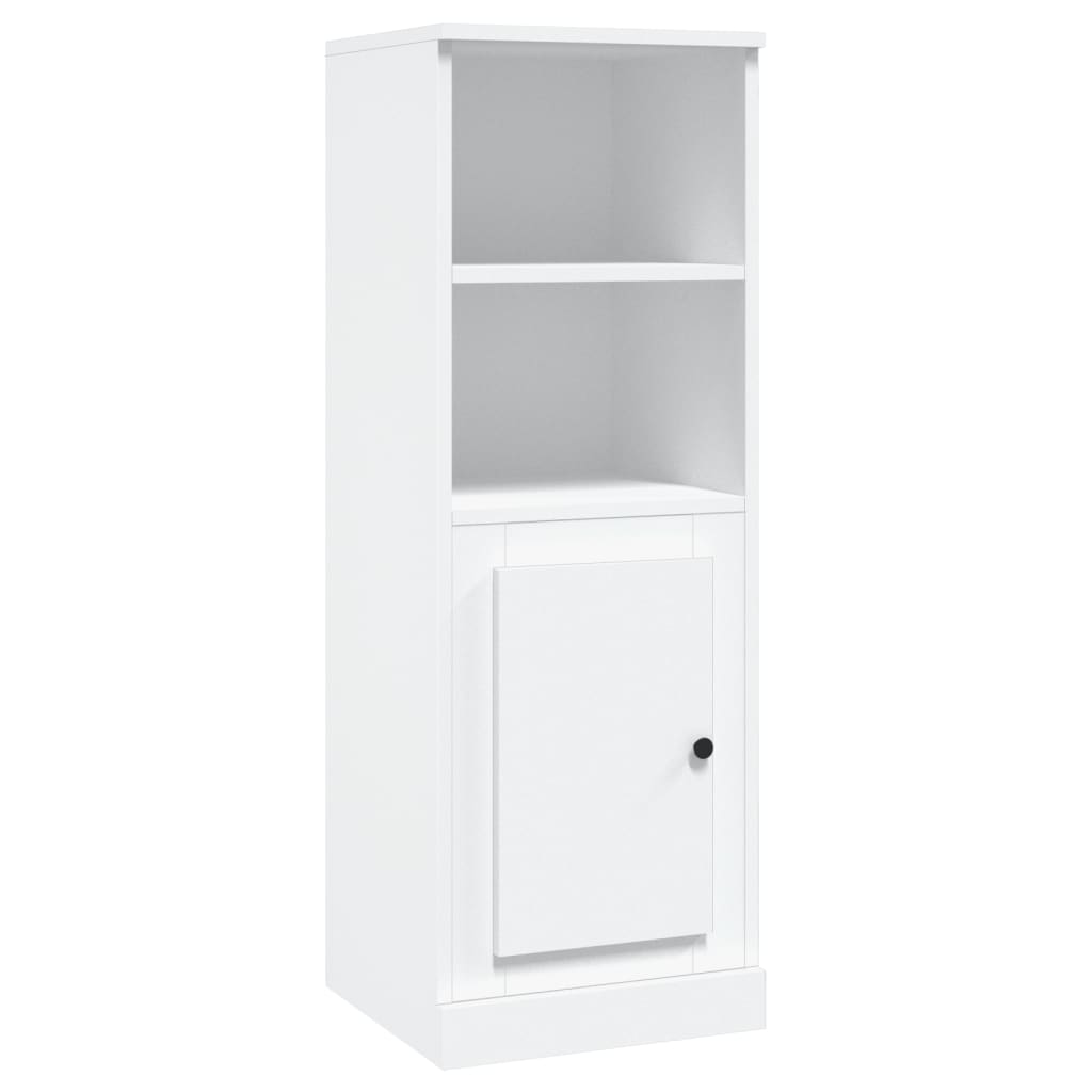 Highboard hvit 36x35,5x103,5 cm konstruert tre
