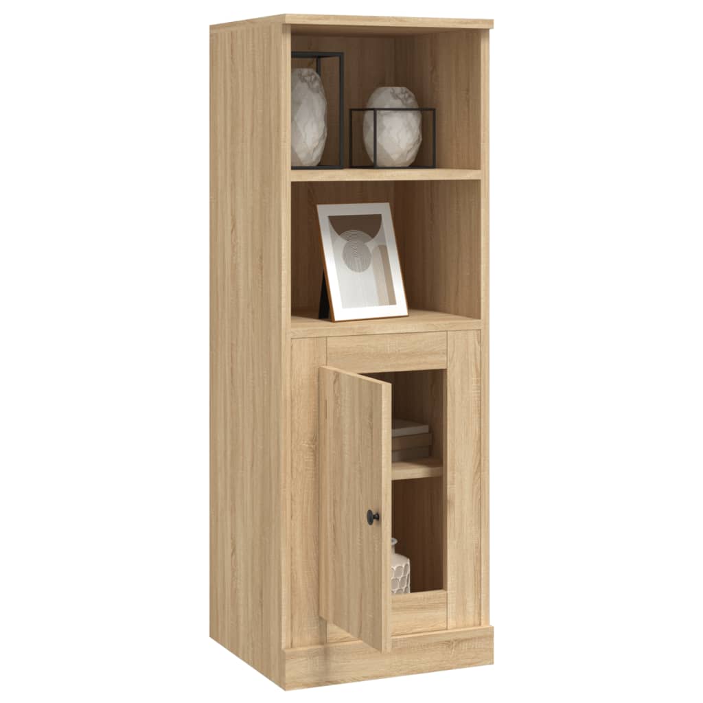 Highboard sonoma eik 36x35,5x103,5 cm konstruert tre