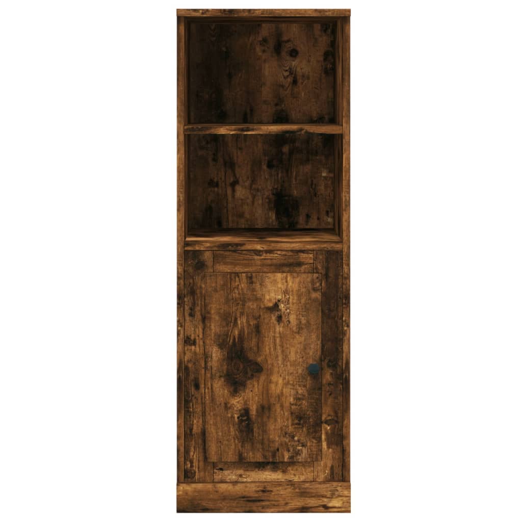 Highboard røkt eik 36x35,5x103,5 cm konstruert tre