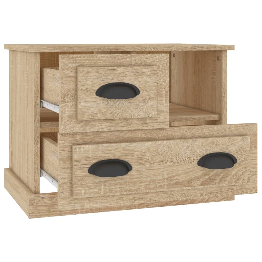 Nattbord sonoma eik 60x39x45 cm