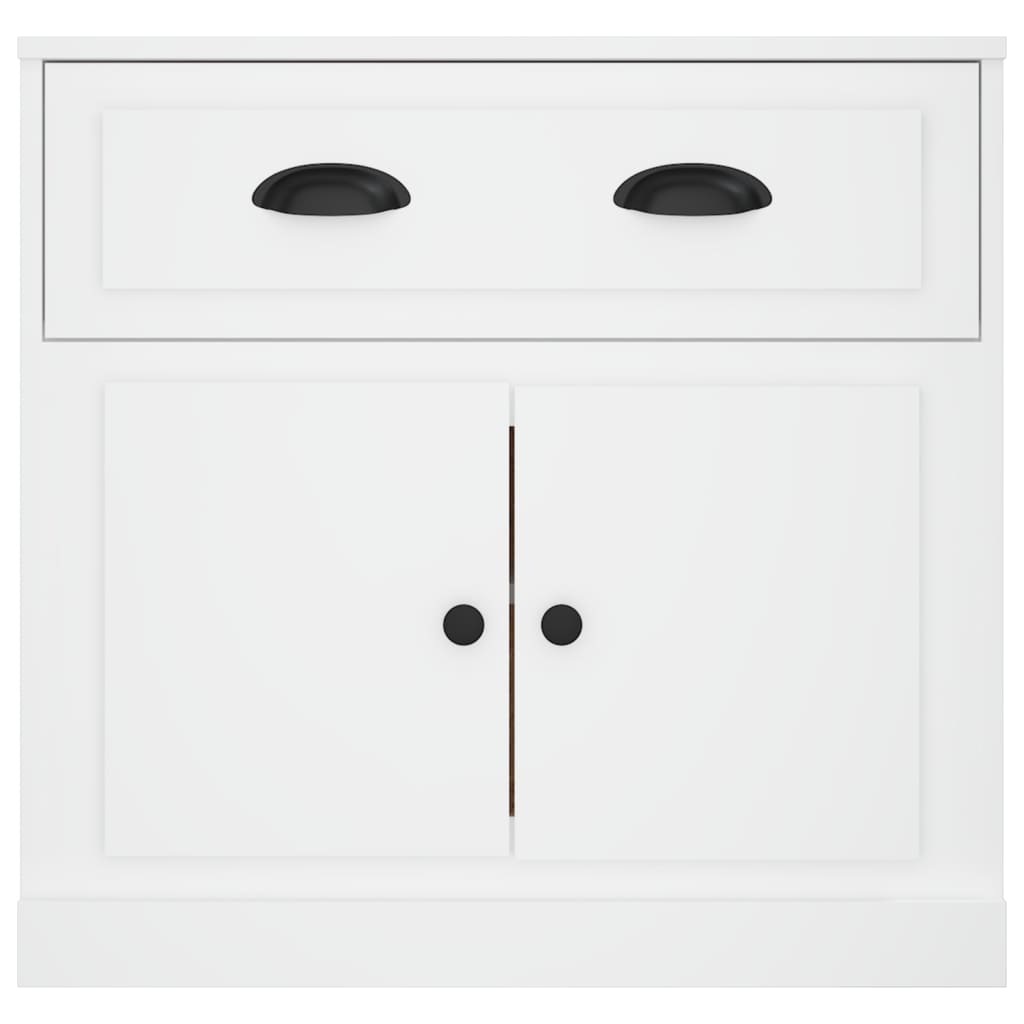 Skjenk hvit 70x35,5x67,5 cm konstruert tre