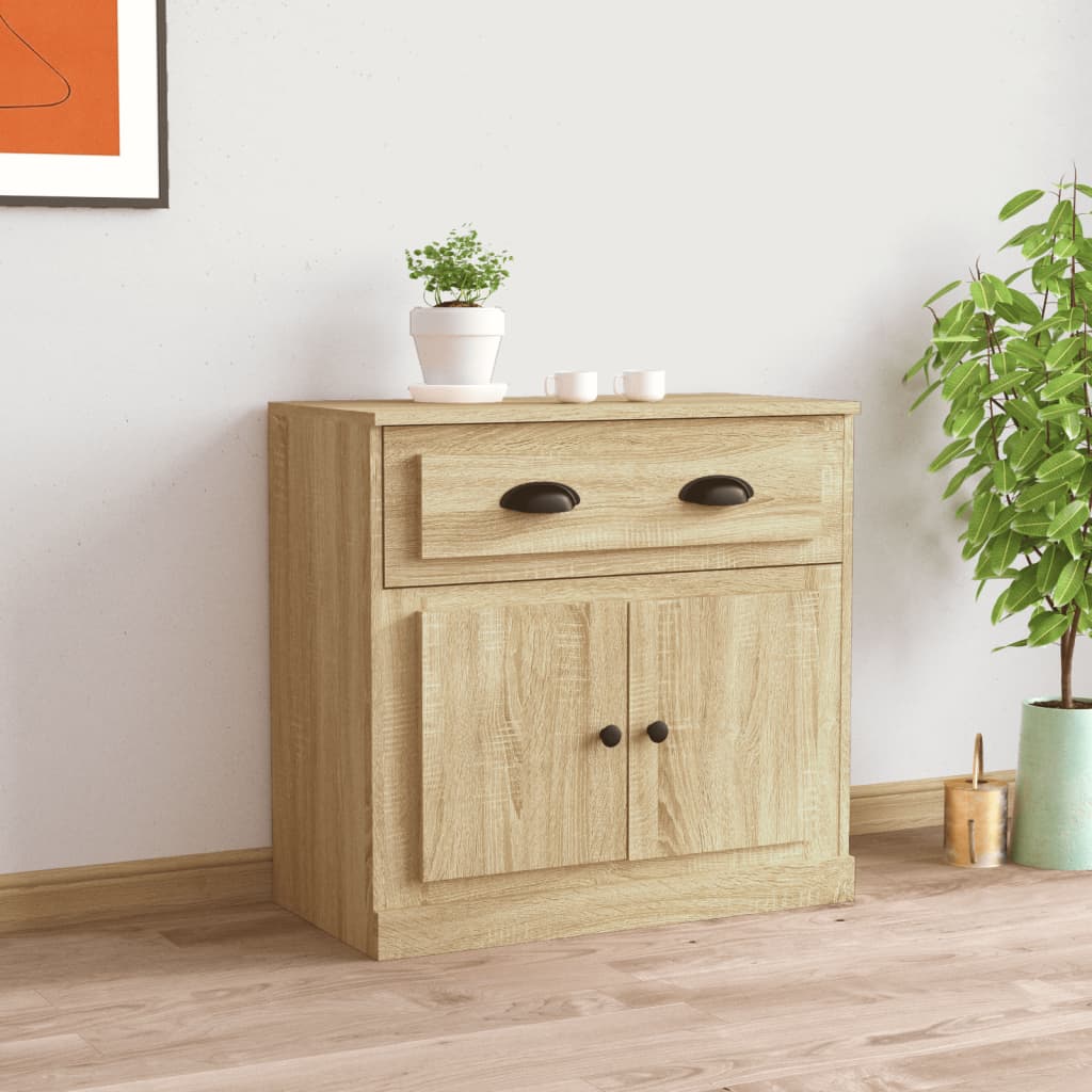 Skjenk sonoma eik 70x35,5x67,5 cm konstruert tre