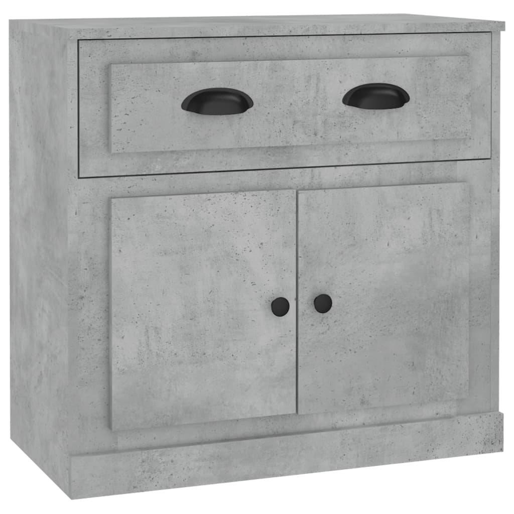 Skjenk betonggrå 70x35,5x67,5 cm konstruert tre