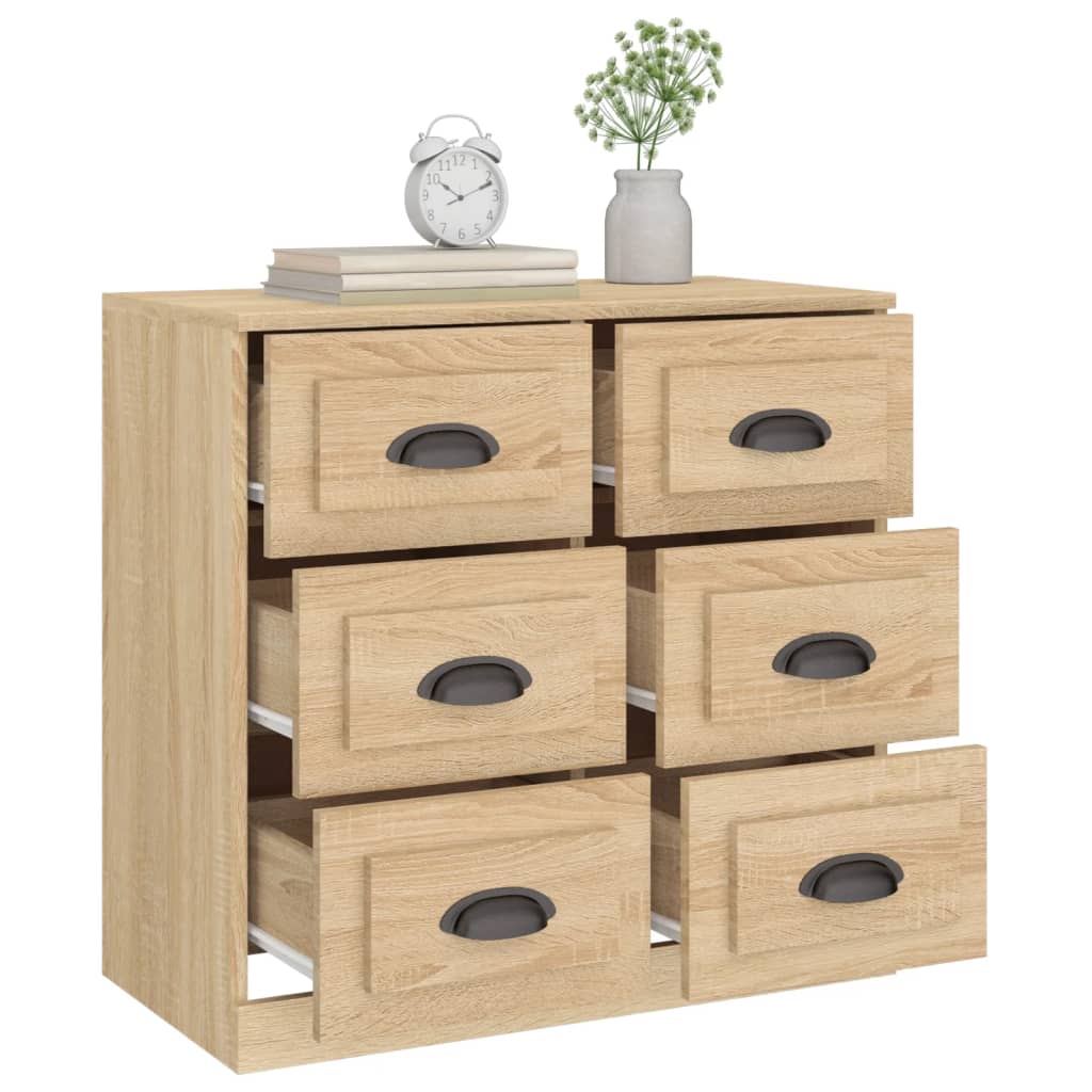 Skjenk sonoma eik 70x35,5x67,5 cm konstruert tre