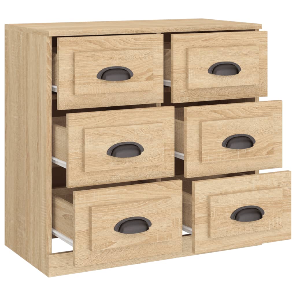 Skjenk sonoma eik 70x35,5x67,5 cm konstruert tre