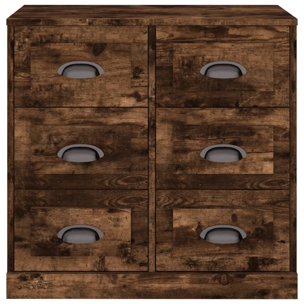 Skjenk røkt eik 70x35,5x67,5 cm konstruert tre