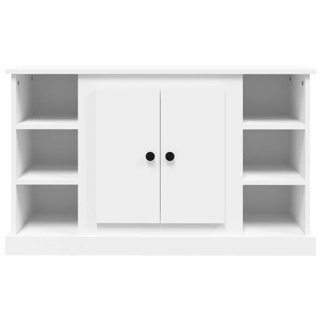 Skjenk hvit 100x35,5x60 cm konstruert tre