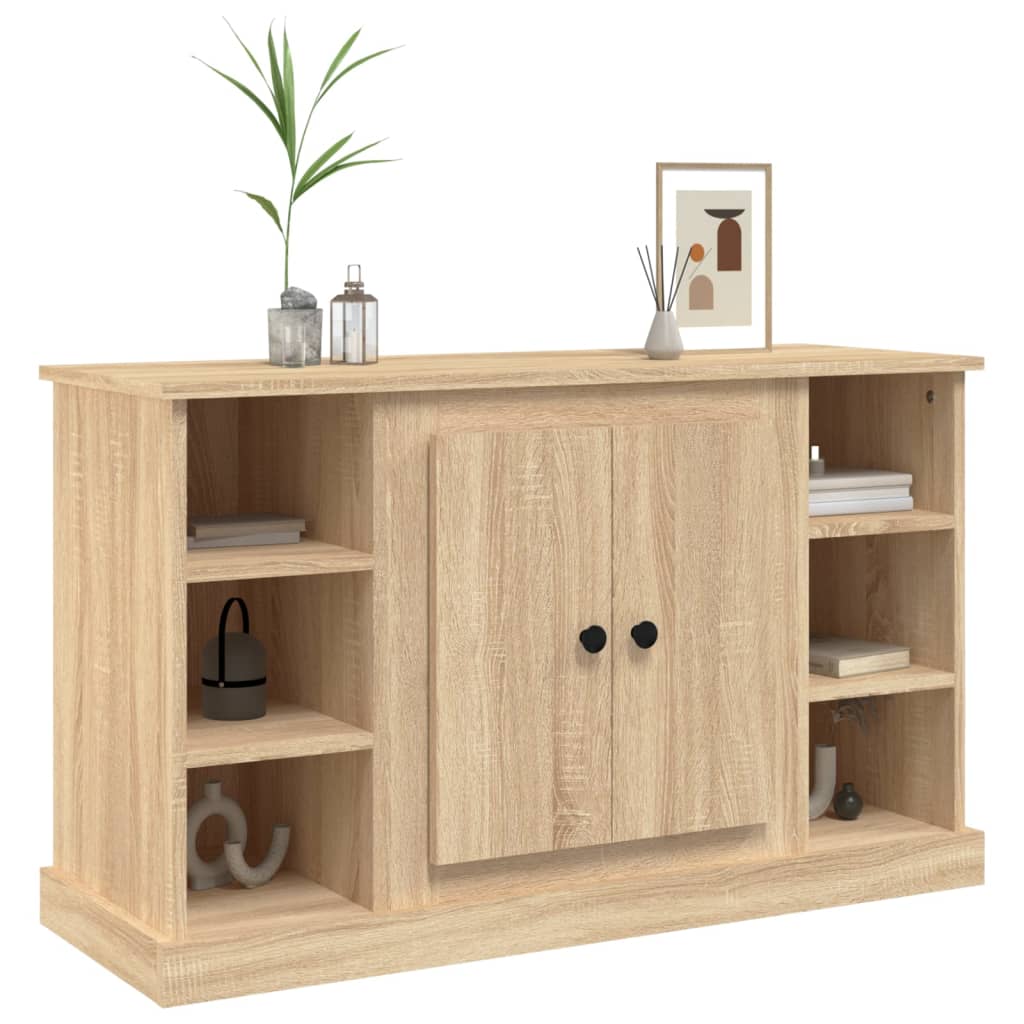 Skjenk sonoma eik 100x35,5x60 cm konstruert tre