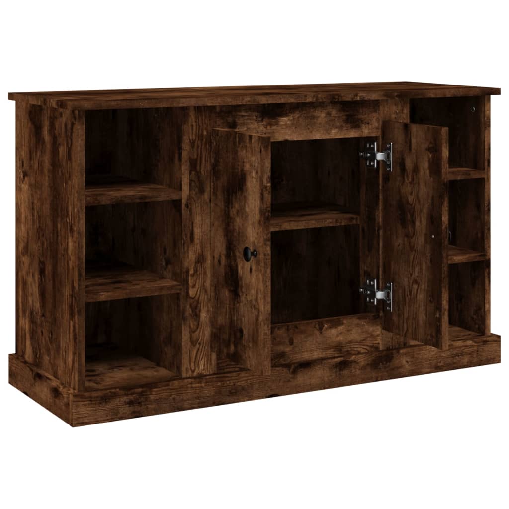 Skjenk røkt eik 100x35,5x60 cm konstruert tre