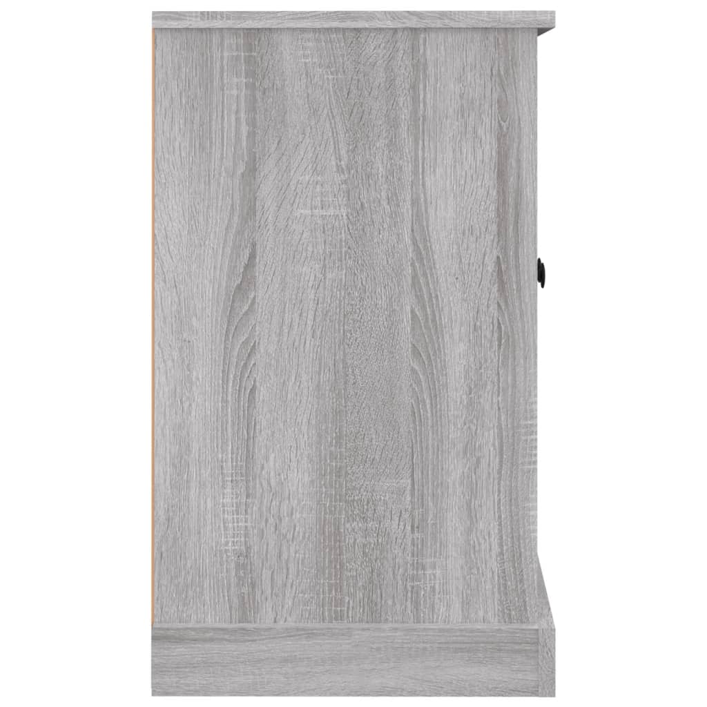 Skjenk grå sonoma 100x35,5x60 cm konstruert tre