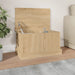 Oppbevaringsboks Sonoma eik 50x30x28 cm konstruert tre