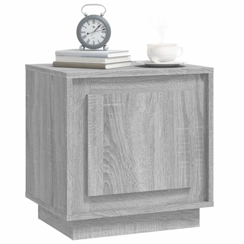 Nattbord sonoma eik 44x35x45 cm konstruert tre