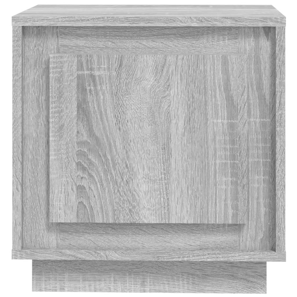Nattbord sonoma eik 44x35x45 cm konstruert tre